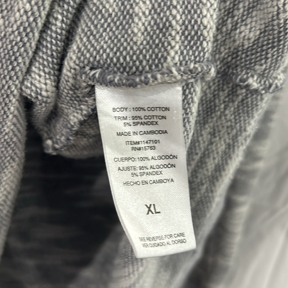 Champion Pull over Sweater two toned Gray XL - Picture 7 of 7